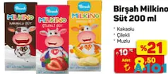 BİRŞAH MİLKİNO SÜT 200 ML BİRŞAH MİLKİNO SÜT 200 ML